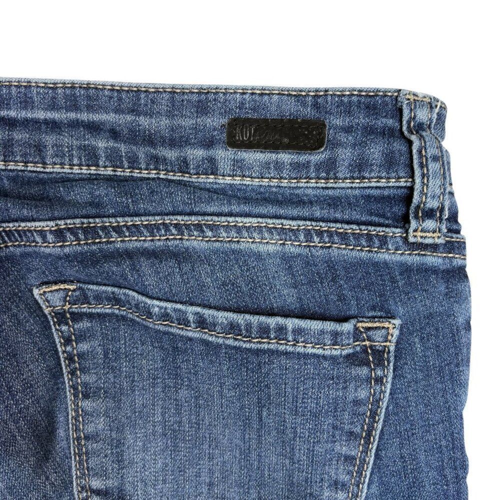 Kut from the Kloth Distressed Skinny Jeans Size 4 - Picture 4 of 9